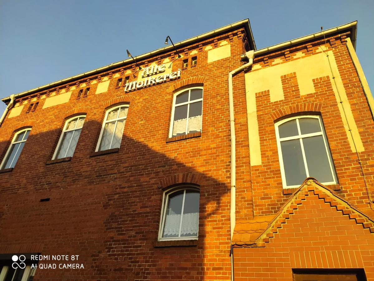 Hotel Alte Molkerei Wolgast Exterior foto